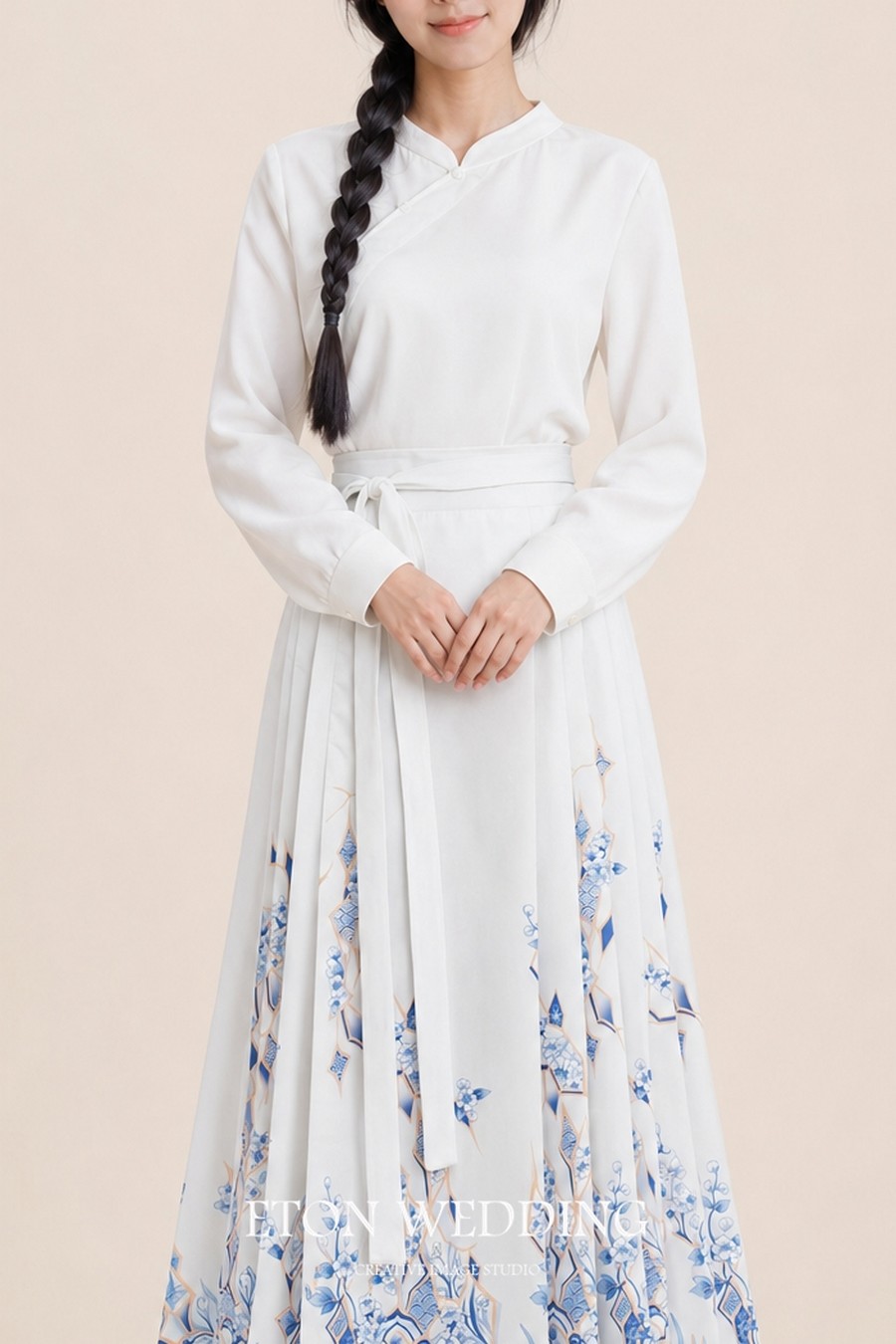 馬面裙,馬面裙推薦,中式裙,馬面服,馬面服婚紗